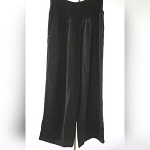 Black Wide-Leg Pants